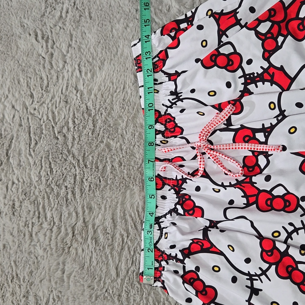 Hello Kitty Super Soft Drawstring Sleep Shorts Si… - image 2